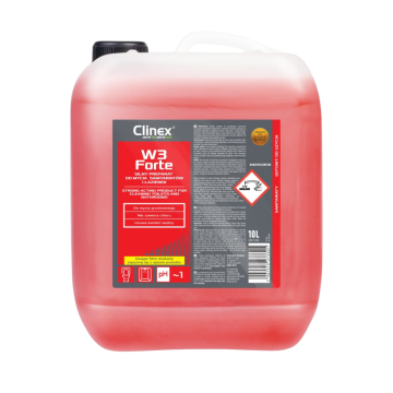 W3 Forte 10l - Silny preparat do gruntownego mycia sanitariatów i łazienek