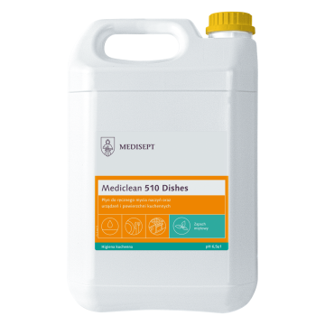 Mediclean 510 Miętowy 5l - Płyn do mycia naczyń