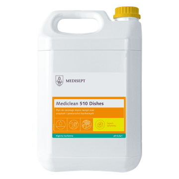 Mediclean 510 Cytrynowy 5l - Płyn do mycia naczyń