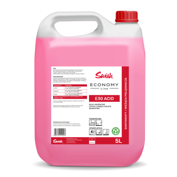 E30 Acid 5l -  Kwasowy preparat do mycia sanitariatów