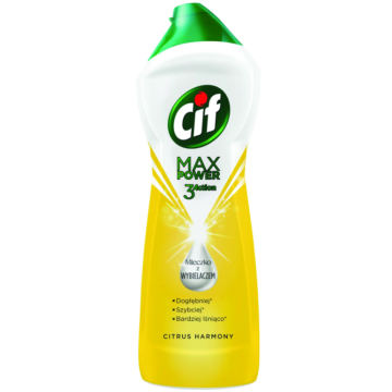 Cif Max Power Citrus Harmony Mleczko z wybielaczem 1001g