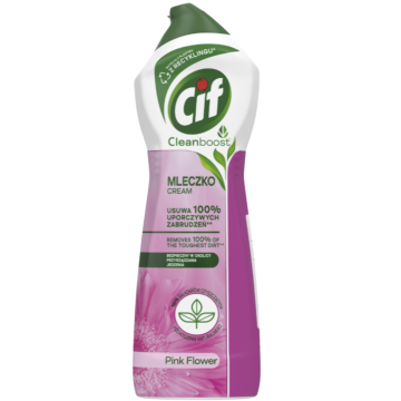 Cif Cream Pink Flowers Mleczko 780g