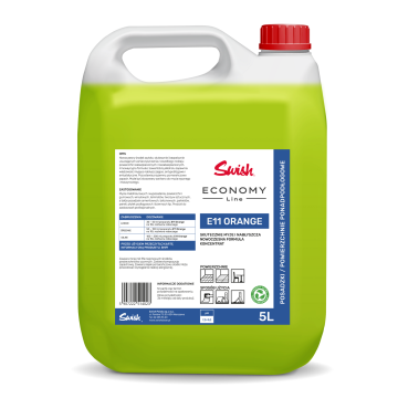 E11 Orange 5l - Preparat do mycia powierzchni odpornych na działanie wody