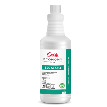 E20 Alkali 1000ml – Preparat do czyszczenia posadzek przemysłowych