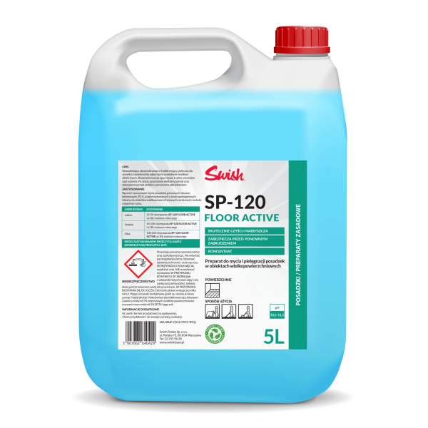 Sp 120 Floor Active 5l - Uniwersalny, skoncentrowany środek myjący