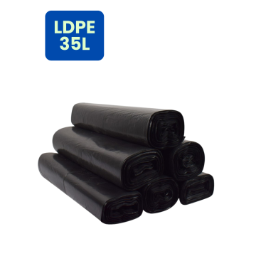 Worki na odpady LDPE 35l - 50szt