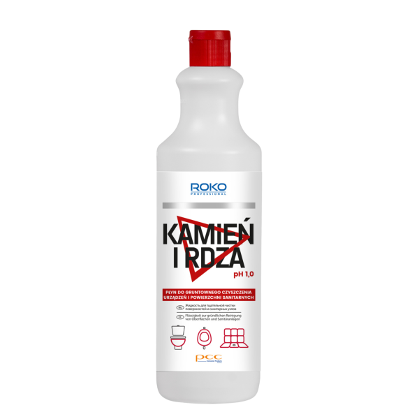Kamień & rdza ROKO 1000ml - Płyn do gruntownego czyszczenia sanitariatów