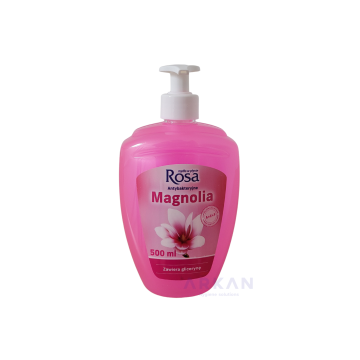 Rosa Mydło w płynie 500ml - Magnolia