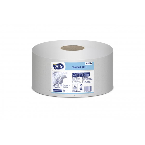 Papier toaletowy LUX DUO biały STANDARD 180T  b/g (12)