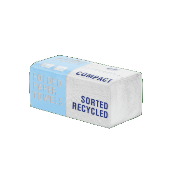 Ręczniki składane ZZ LUX Duo Compact białe 3000 szt