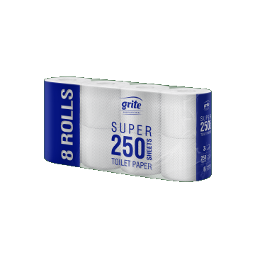 Papier toaletowy EXCLUSIVE TRIO biały 250L 8rol x 7op (56)