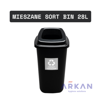 SORT BIN Kosz do segregacji 28l - MIESZANE