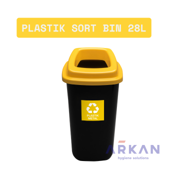 SORT BIN Kosz do segregacji 28l - PLASTIK