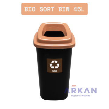SORT BIN Kosz do segregacji 45l - BIO