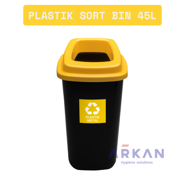 SORT BIN Kosz do segregacji 45l - PLASTIK
